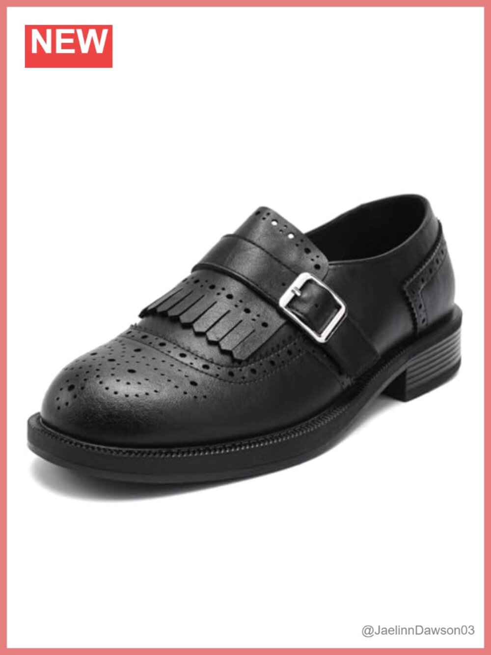 Chunky Platform Loafers for Women, Lug Sole Slip On Dressy Work Shoes with